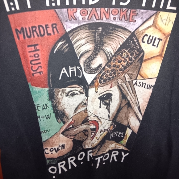 American horror story men's T shirt XXL USED - Picture 2 of 4